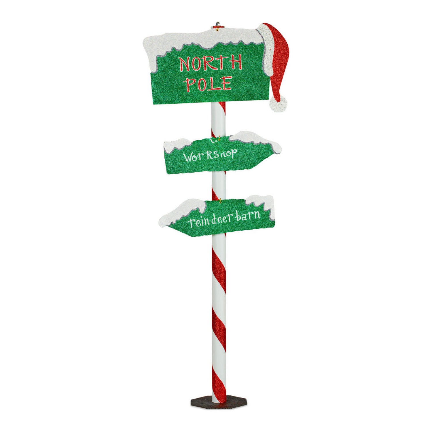 134cm Christmas Sign - North Pole