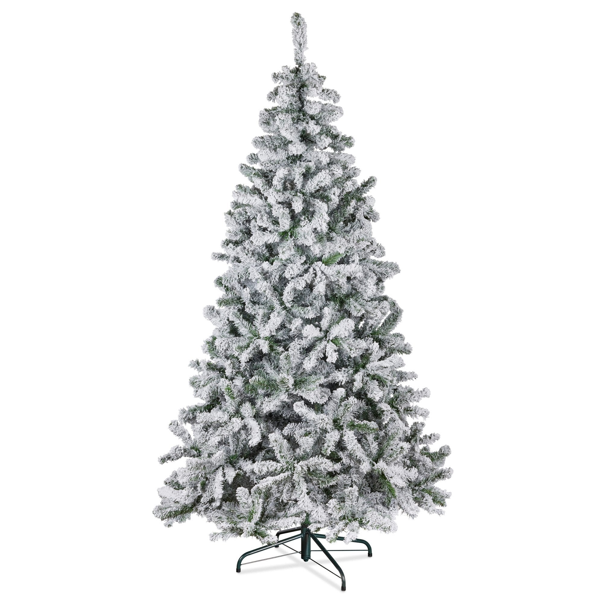 Christabelle 198cm feet Artifificial Christmas Tree - Snowy Emperor