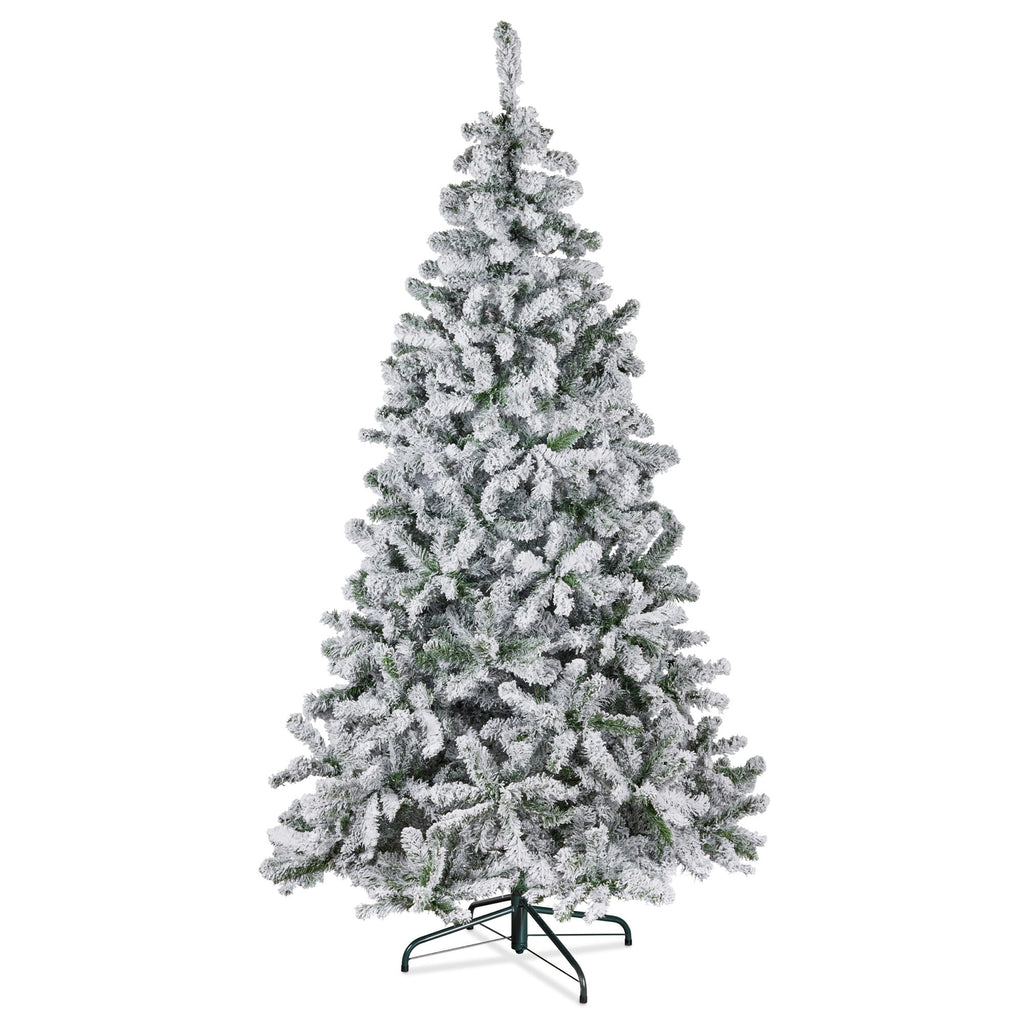 Christabelle 198cm feet Artifificial Christmas Tree - Snowy Emperor