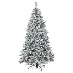 Christabelle 198cm feet Artifificial Christmas Tree - Snowy Emperor