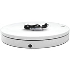 Christabelle 60cmD 100kg Commercial-Grade Electric Display Turntable Christmas Tree - White