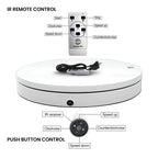 Christabelle 60cmD 100kg Commercial-Grade Electric Display Turntable Christmas Tree - White