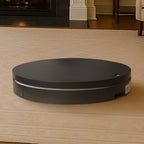 Christabelle 80cm 200kg Commercial Electric Display Turntable with Power Outlet - Black