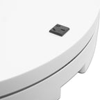 Christabelle 80cm 200kg Commercial Electric Display Turntable Power Outlet - White