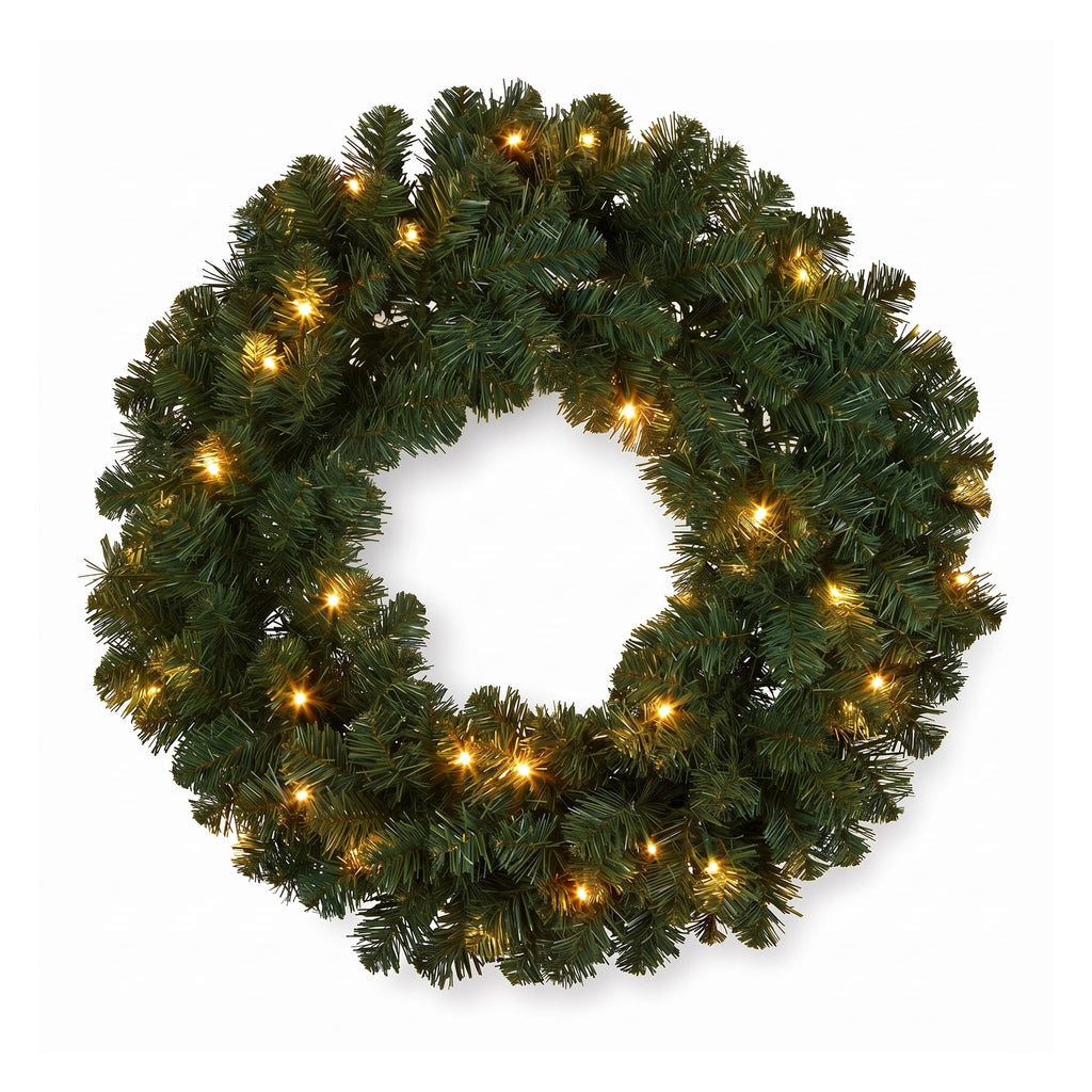 Christabelle 1.8m Prelit Tree 61cm Highland Pine Wreath Prelit 2.74m Highland Pine Christmas Garland