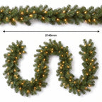 Christabelle 1.8m Prelit Tree 61cm Highland Pine Wreath Prelit 2.74m Highland Pine Christmas Garland