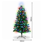 Christabelle 1.2m Pre-Lit Tree Stunning 61cm Snowy Wreath 2.7m Snowy Christmas Garland with LED