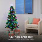 Christabelle 1.2m Pre-Lit Tree Stunning 61cm Snowy Wreath 2.7m Snowy Christmas Garland with LED