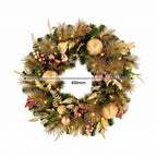 Christabelle Deluxe Mountain Pine 3pc Set 7.5ft Pre-lit Tree 61cm Wreath 2.74m Garland LED Lights Holiday Home Decor