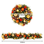 Christabelle 61cm Timeless Elegance Wreath 2.74m Timeless Elegance Christmas Garland
