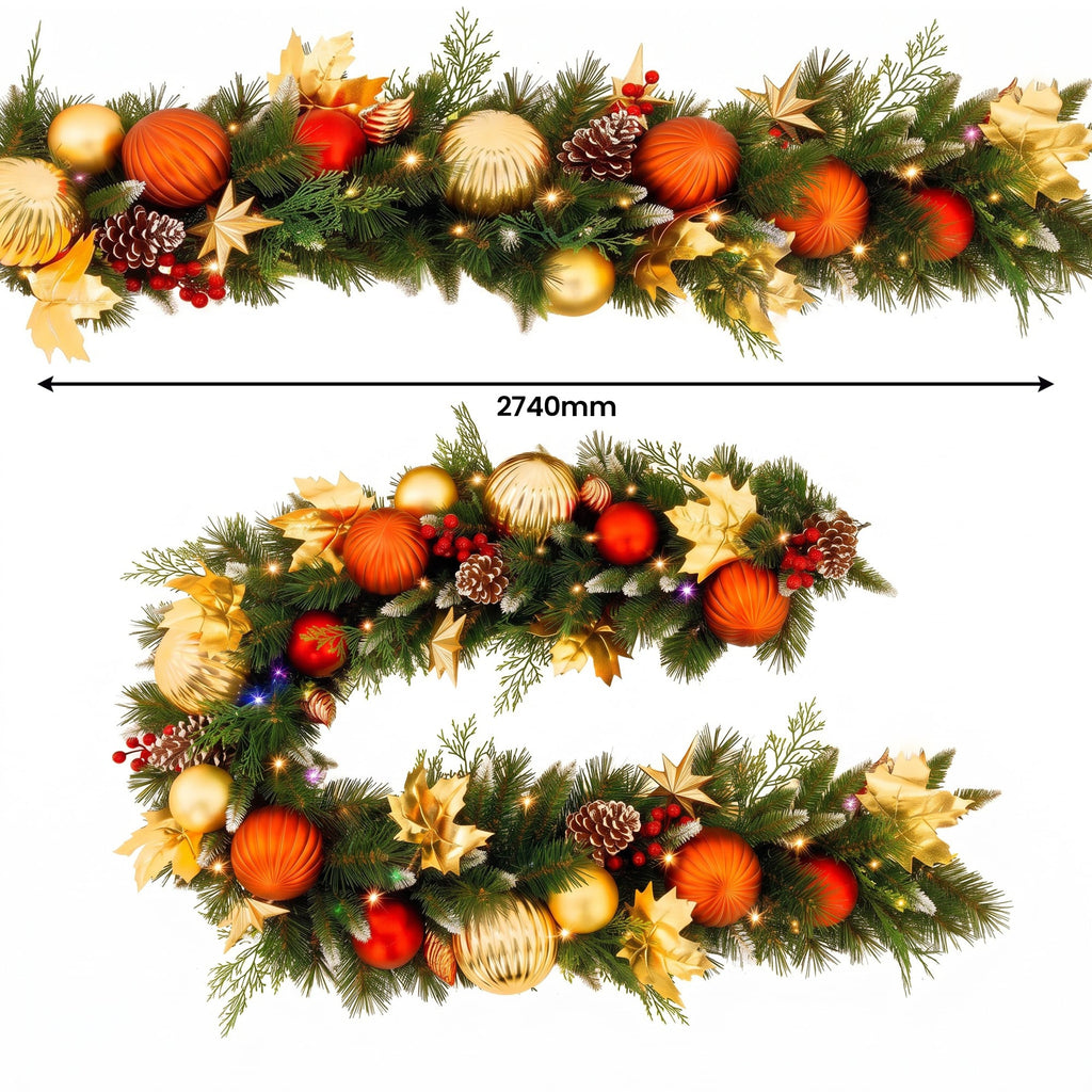 Christabelle 61cm Timeless Elegance Wreath 2.74m Timeless Elegance Christmas Garland