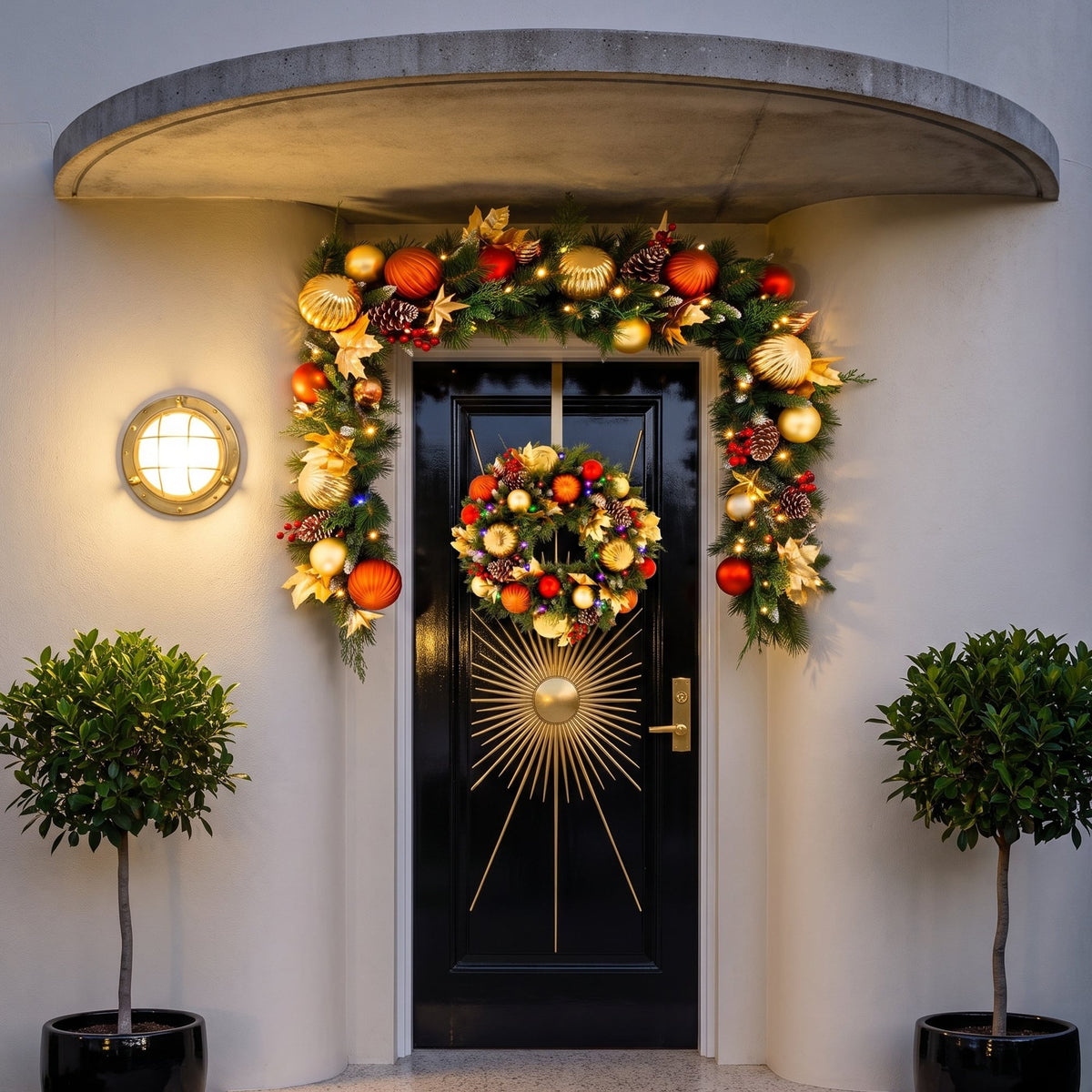Christabelle 61cm Timeless Elegance Wreath 2.74m Timeless Elegance Christmas Garland