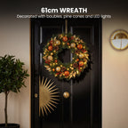 Christabelle 61cm Timeless Elegance Wreath 2.74m Timeless Elegance Christmas Garland