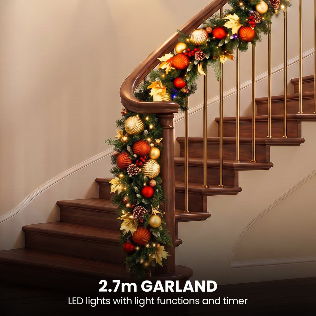 Christabelle 61cm Timeless Elegance Wreath 2.74m Timeless Elegance Christmas Garland