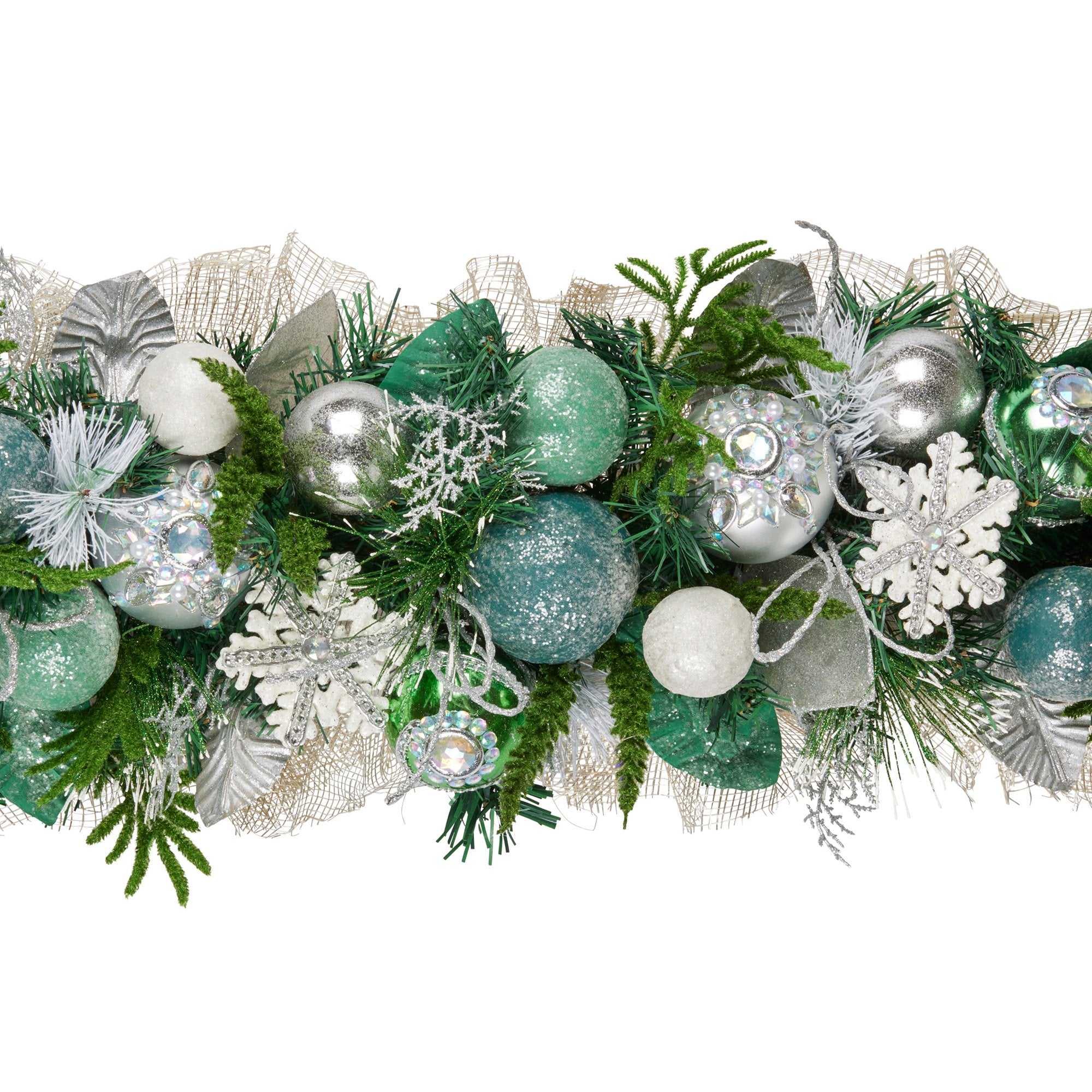 100cm Mint Luxe Christmas Garland