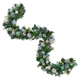 185cm Mint Luxe Christmas Garland