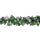 185cm Mint Luxe Christmas Garland
