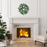 56cm Mint Luxe Christmas Wreath