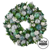 71cm Mint Luxe Christmas Wreath