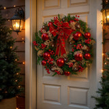 Christabelle 56cm Christmas Wreath Berries & Baubles