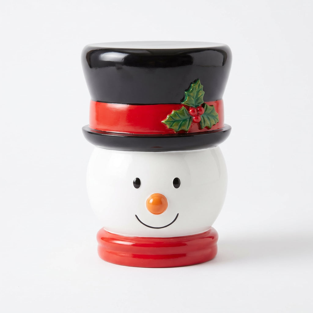 Christabelle Snowman Christmas Stool Seat Chair Indoor Outdoor
