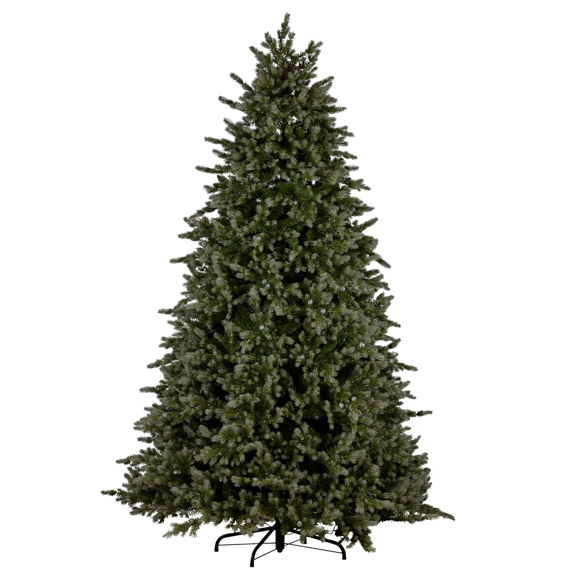 2.3M Bergen Fir Multicolour Pre-Lit Christmas Tree