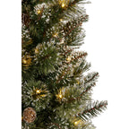 Christabelle 2ft Christmas Tree with LED Lights - Potted Cashmere