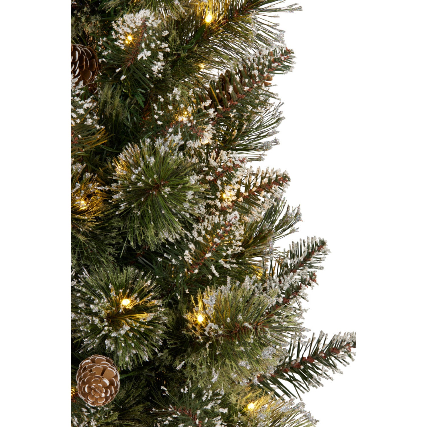 Christabelle 2ft Christmas Tree with LED Lights - Potted Cashmere