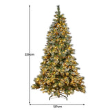 Christabelle Premium 7.5ft Christmas Tree with Lights - Cashmere