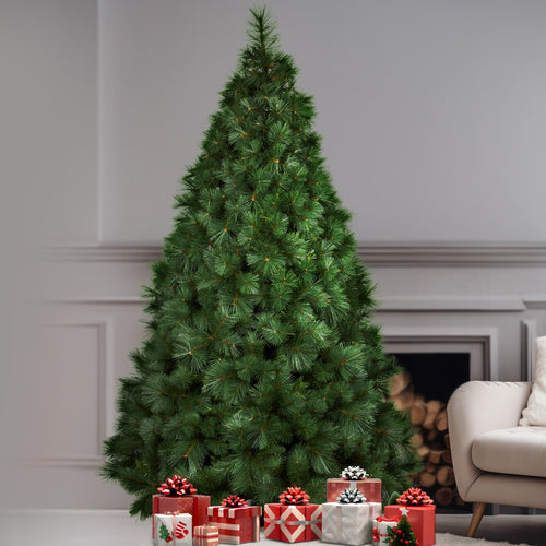 2.1m Needle Green Pine Christmas Tree
