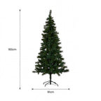 Christabelle 1.8m 6ft Lakeland Pine Christmas Tree Pre Lit Multi Function LED Artificial Indoor Xmas Decor Home
