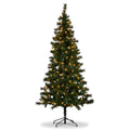 Christabelle 2.3m 7.5ft Lakeland Pine Christmas Tree Pre Lit Multi Function LED Artificial Indoor Xmas Decor Home