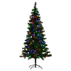 Christabelle 2.3m 7.5ft Lakeland Pine Christmas Tree Pre Lit Multi Function LED Artificial Indoor Xmas Decor Home