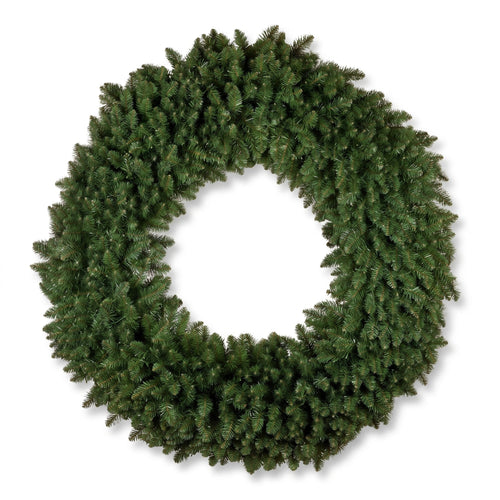 Christabelle 1.52m Nordic Pine Christmas Wreath Pre Lit White LED Large Statement Front Door Xmas Decoration Home