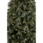 229cm Silver Fir Christmas Tree with Lights