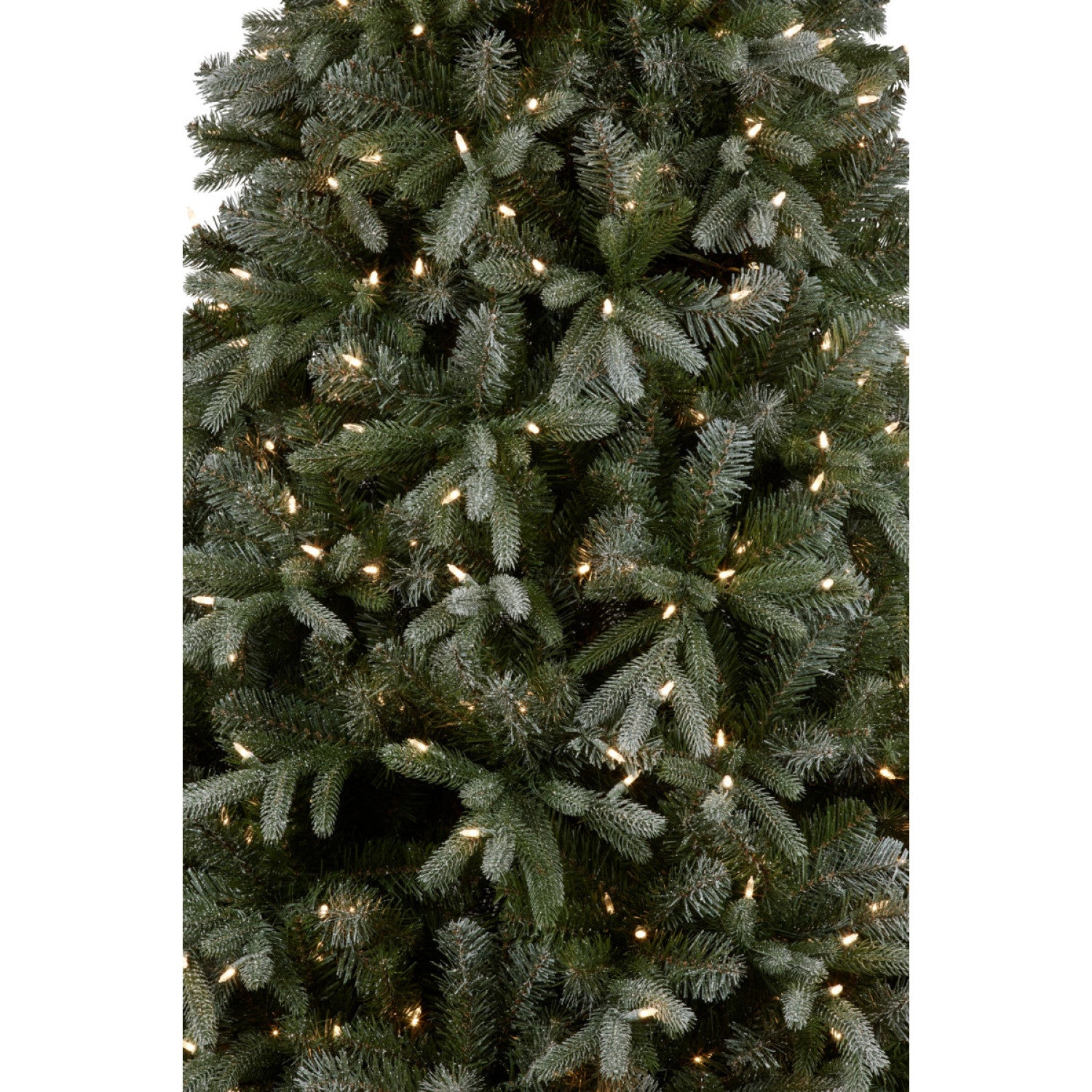 229cm Silver Fir Christmas Tree with Lights