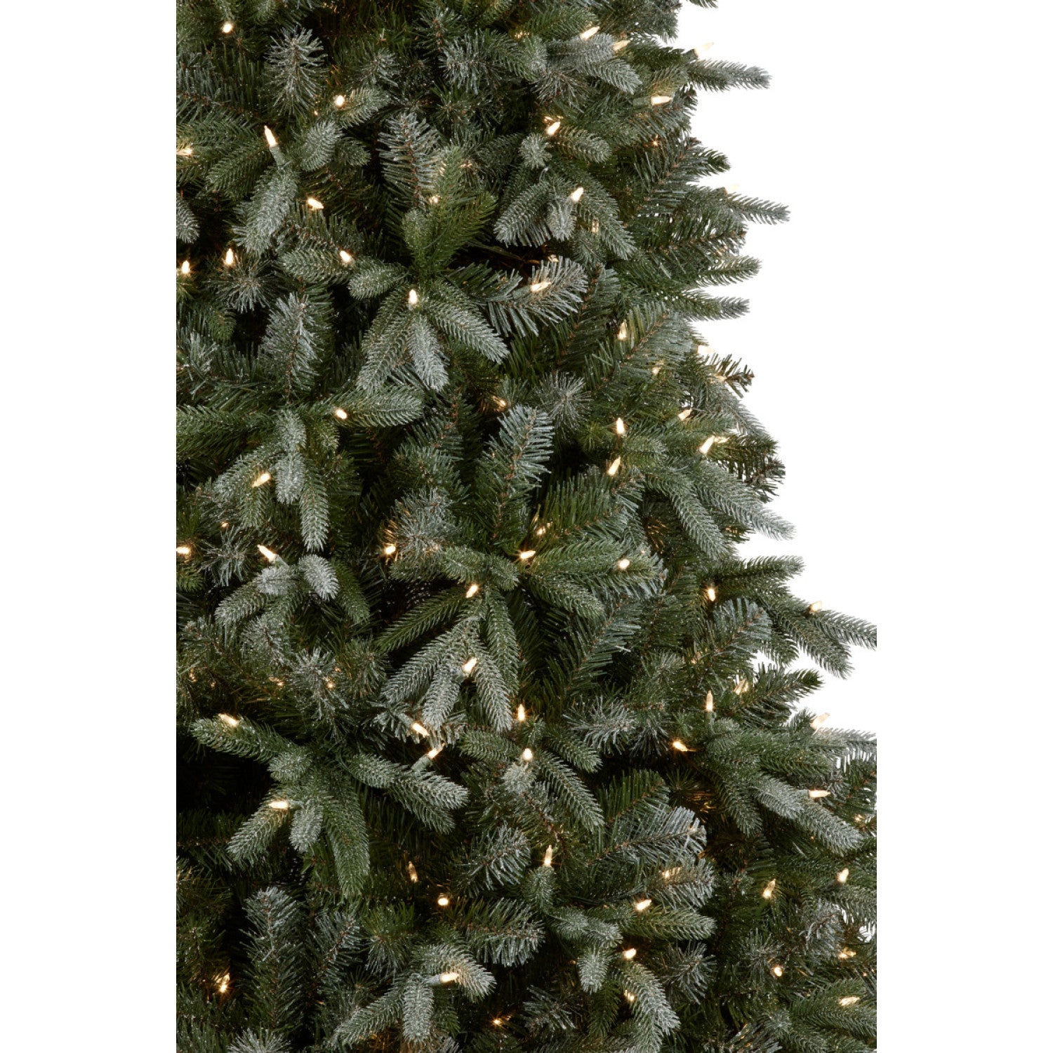229cm Silver Fir Christmas Tree with Lights