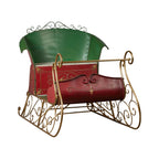 Jumbo Life Size Rustic Christmas Sleigh Display - 210cm