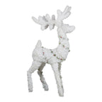 120cm Snowy Christmas Reindeer with Lights