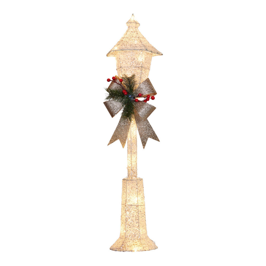 Christmas Lamp Post with LIghts Indoor/Outdoor 90cm