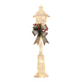 Christmas Lamp Post with LIghts Indoor/Outdoor 90cm