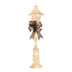 Christmas Lamp Post with LIghts Indoor/Outdoor 90cm