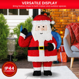 Christmas Santa Display with Lights - 81cm