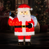 Christmas Santa Display with Lights - 81cm
