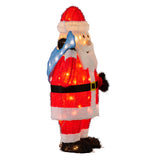 Christmas Santa Display with Lights - 81cm