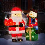 Christmas Santa Display with Lights - 81cm