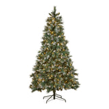 National Tree Company 1.8m Bayville Pine Pre-Lit Christmas Tree