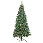 Christabelle 2.3m Bayville Pine Slim Pre-Lit Christmas Tree
