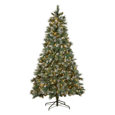 Christabelle 2.3m Bayville Pine Pre-Lit Christmas Tree