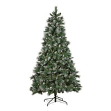 Christabelle 2.3m Bayville Pine Pre-Lit Christmas Tree